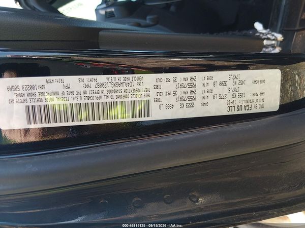 2016 JEEP WRANGLER SPORT — I9