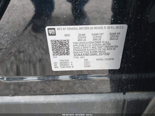 2024 CHEVROLET EQUINOX AWD LS — I9
