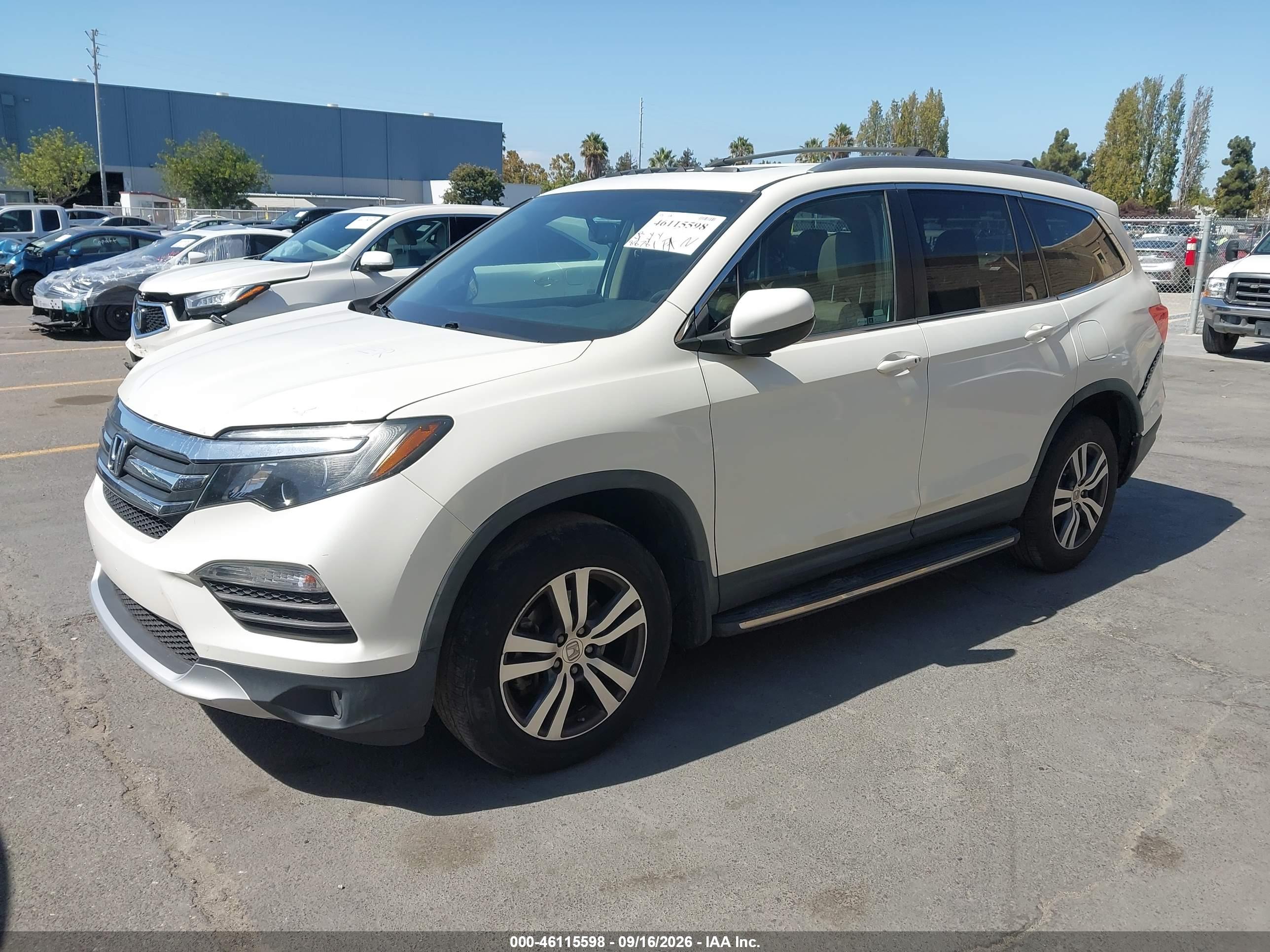 2018 HONDA PILOT EX-L — I2