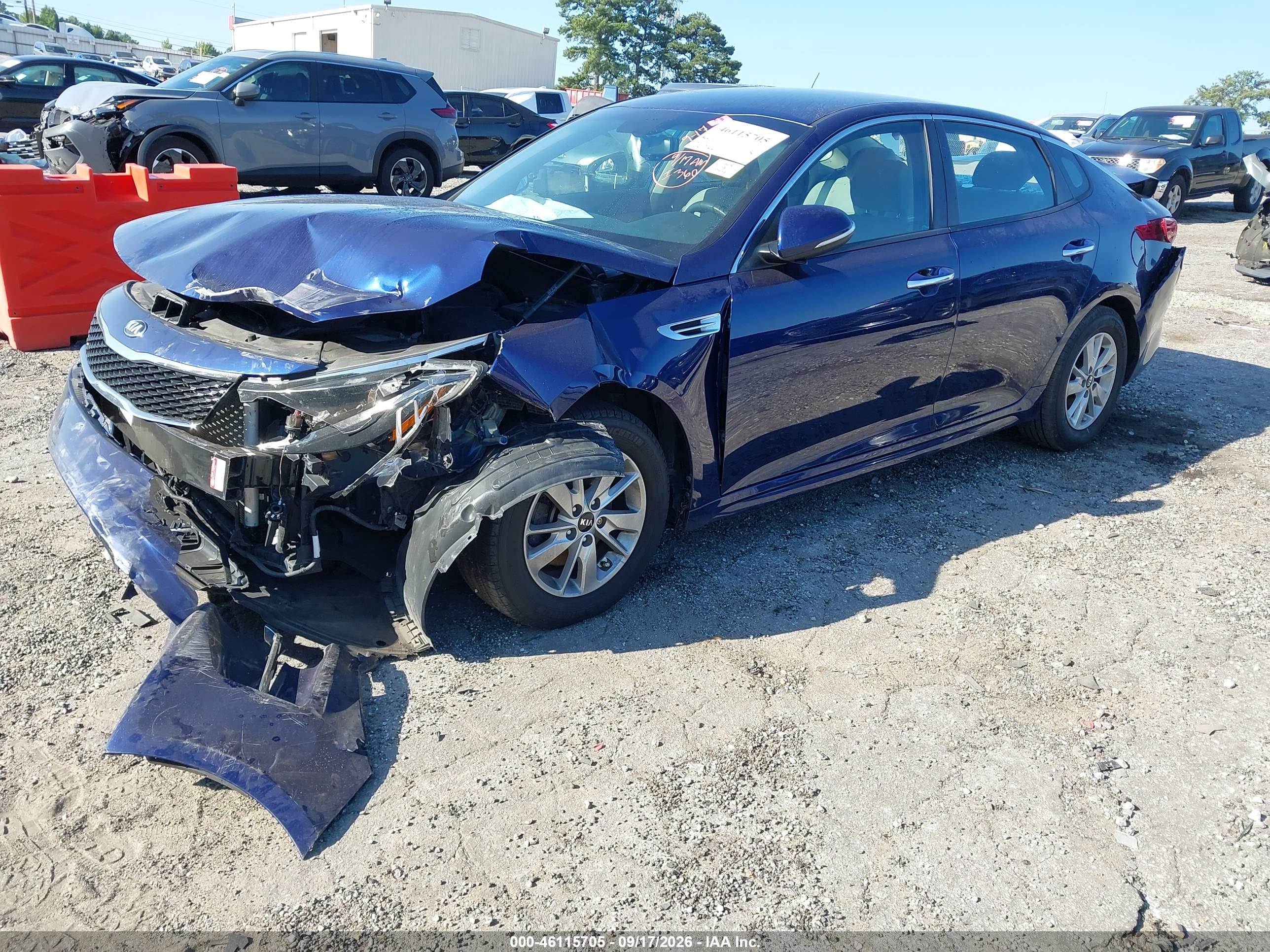 2016 KIA OPTIMA LX — I2