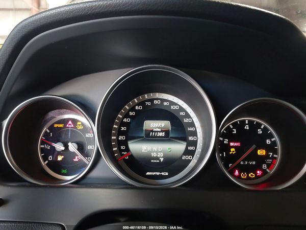 2015 MERCEDES-BENZ C 63 AMG C63 AMG