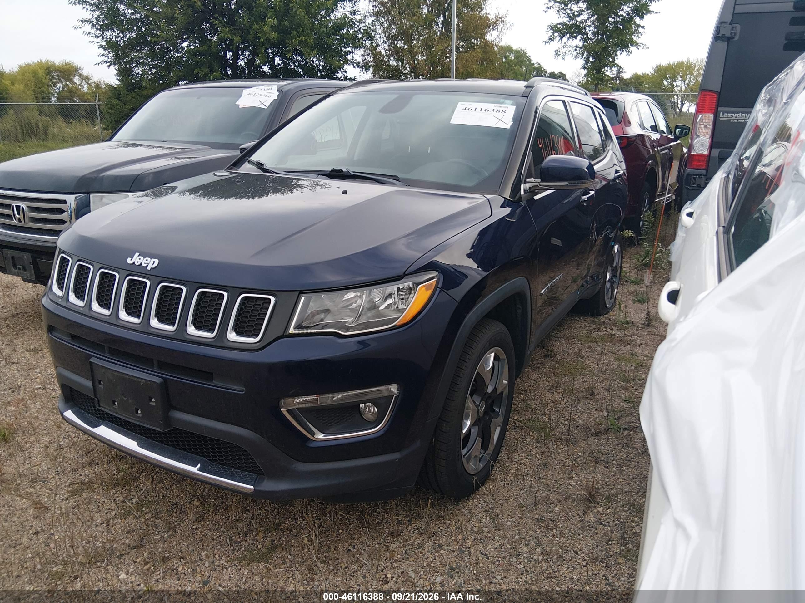 2019 JEEP COMPASS LIMITED 4X4 — I2