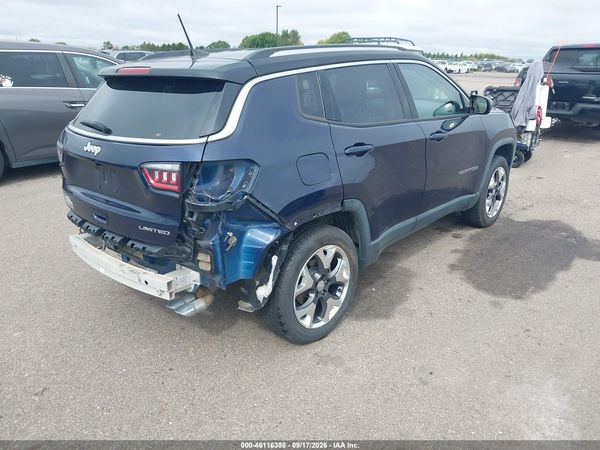 2019 JEEP COMPASS LIMITED 4X4 — I4