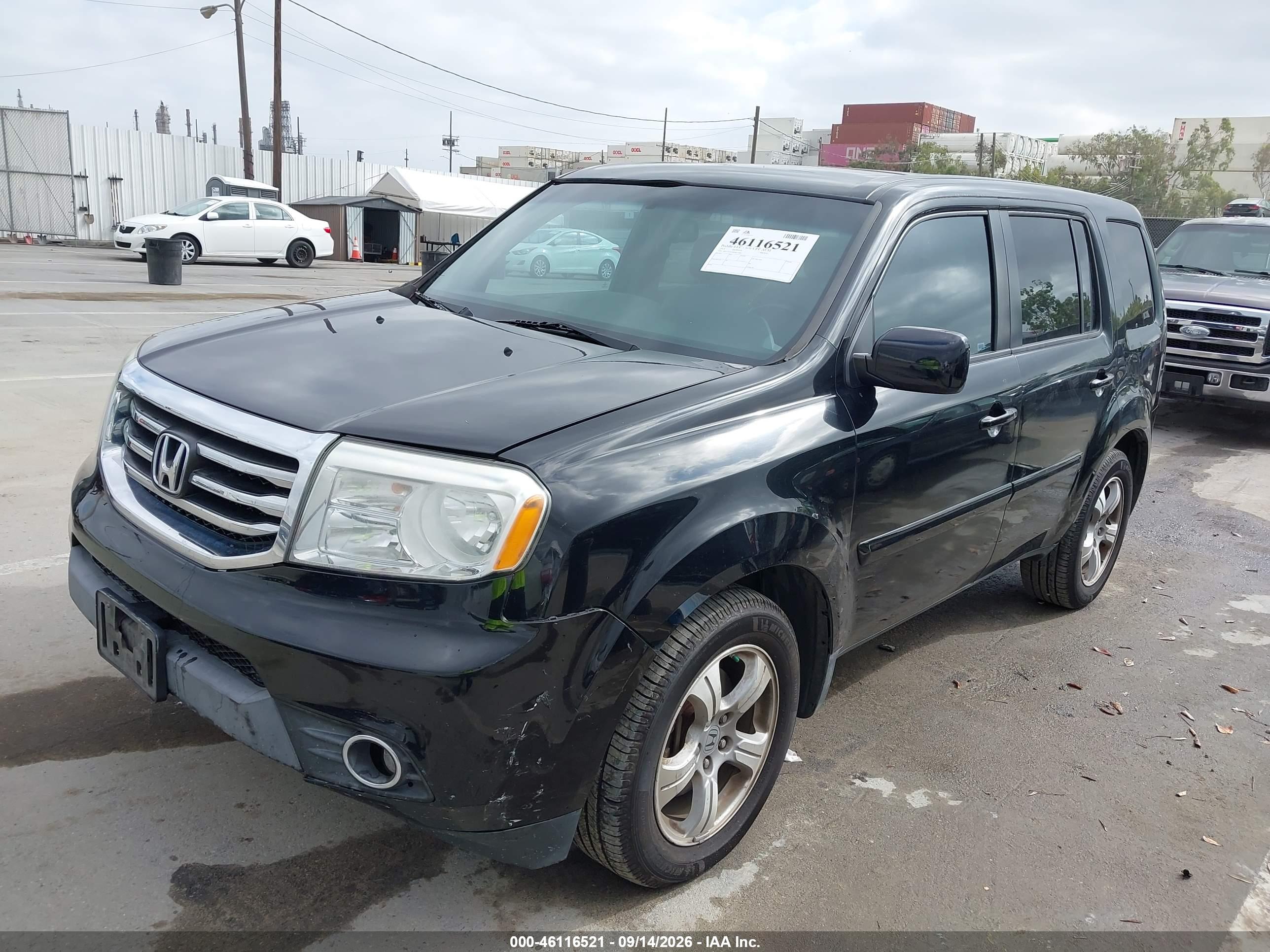2014 HONDA PILOT EX-L — I2