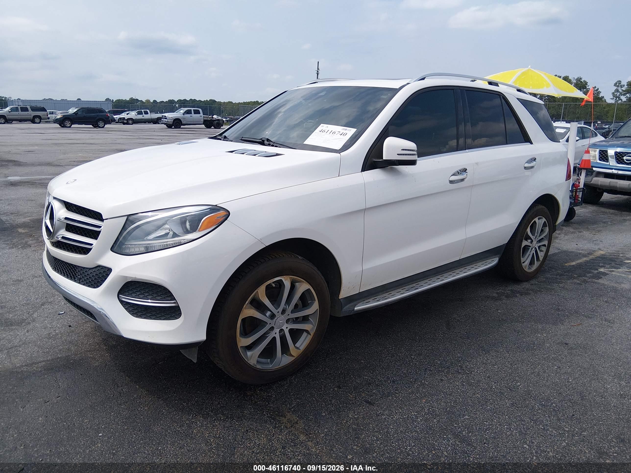 2016 MERCEDES-BENZ GLE 350 4MATIC — I2