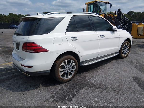 2016 MERCEDES-BENZ GLE 350 4MATIC — I4