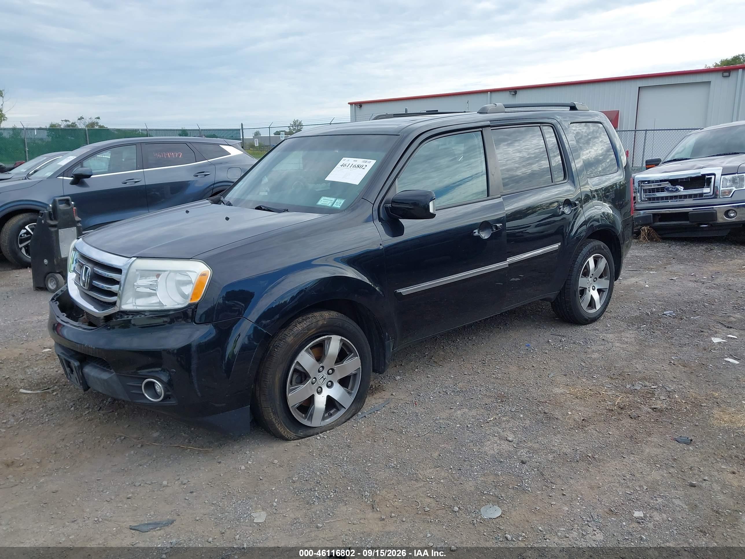 2014 HONDA PILOT TOURING — I2