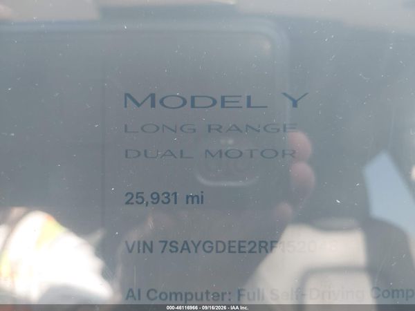 2024 TESLA MODEL Y — I118