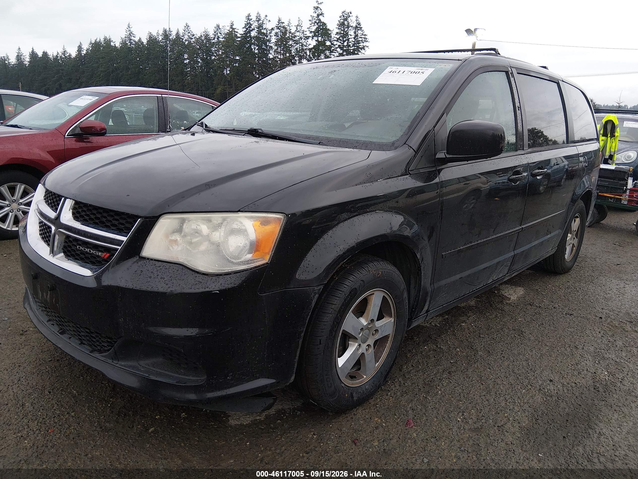 2012 DODGE GRAND CARAVAN SXT