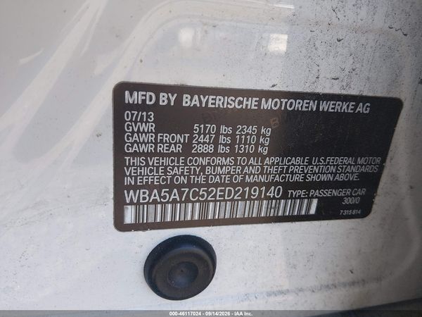 2014 BMW 528I XDRIVE