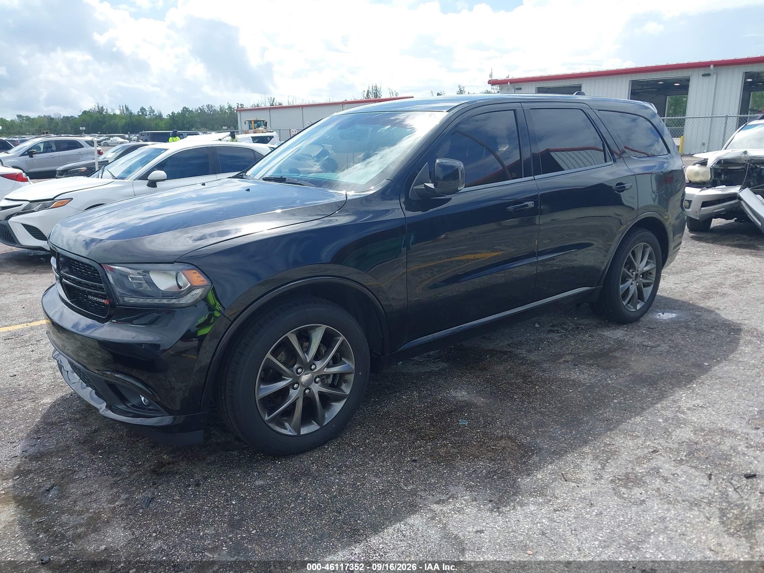 2017 DODGE DURANGO GT RWD — I2
