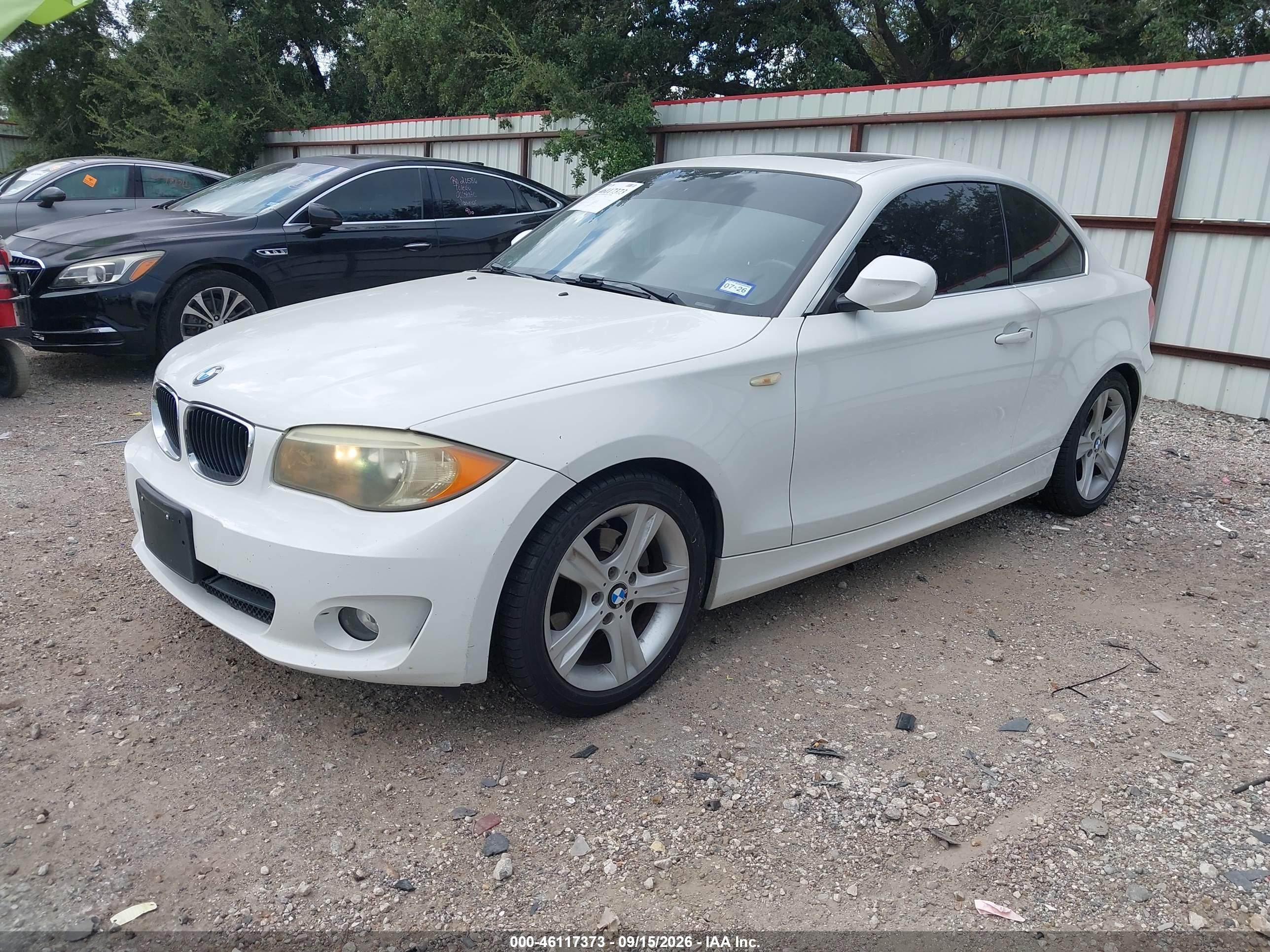 2012 BMW 128I