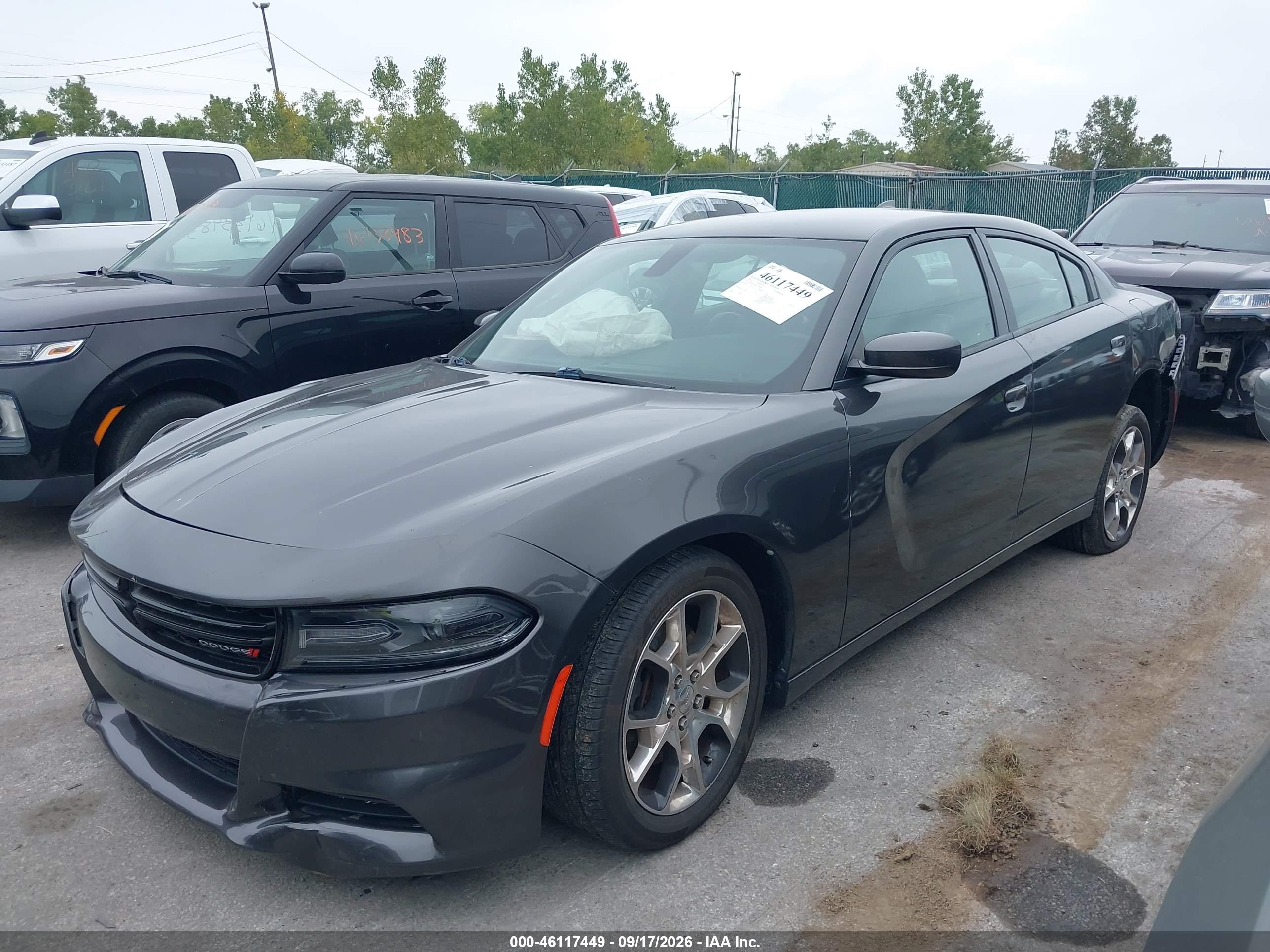 2016 DODGE CHARGER SXT — I2