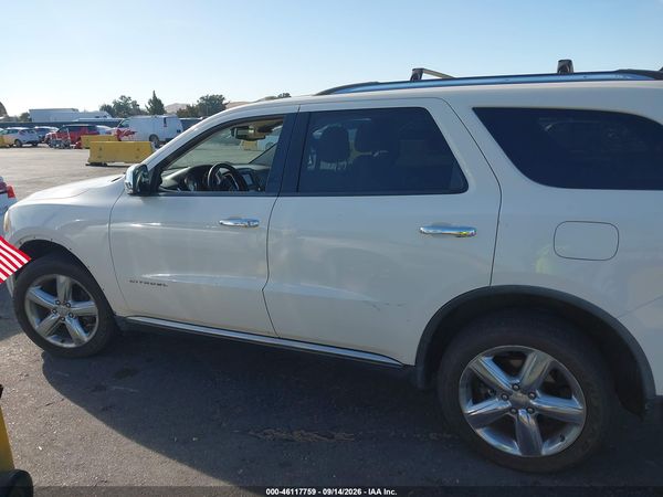 2012 DODGE DURANGO CITADEL — I117