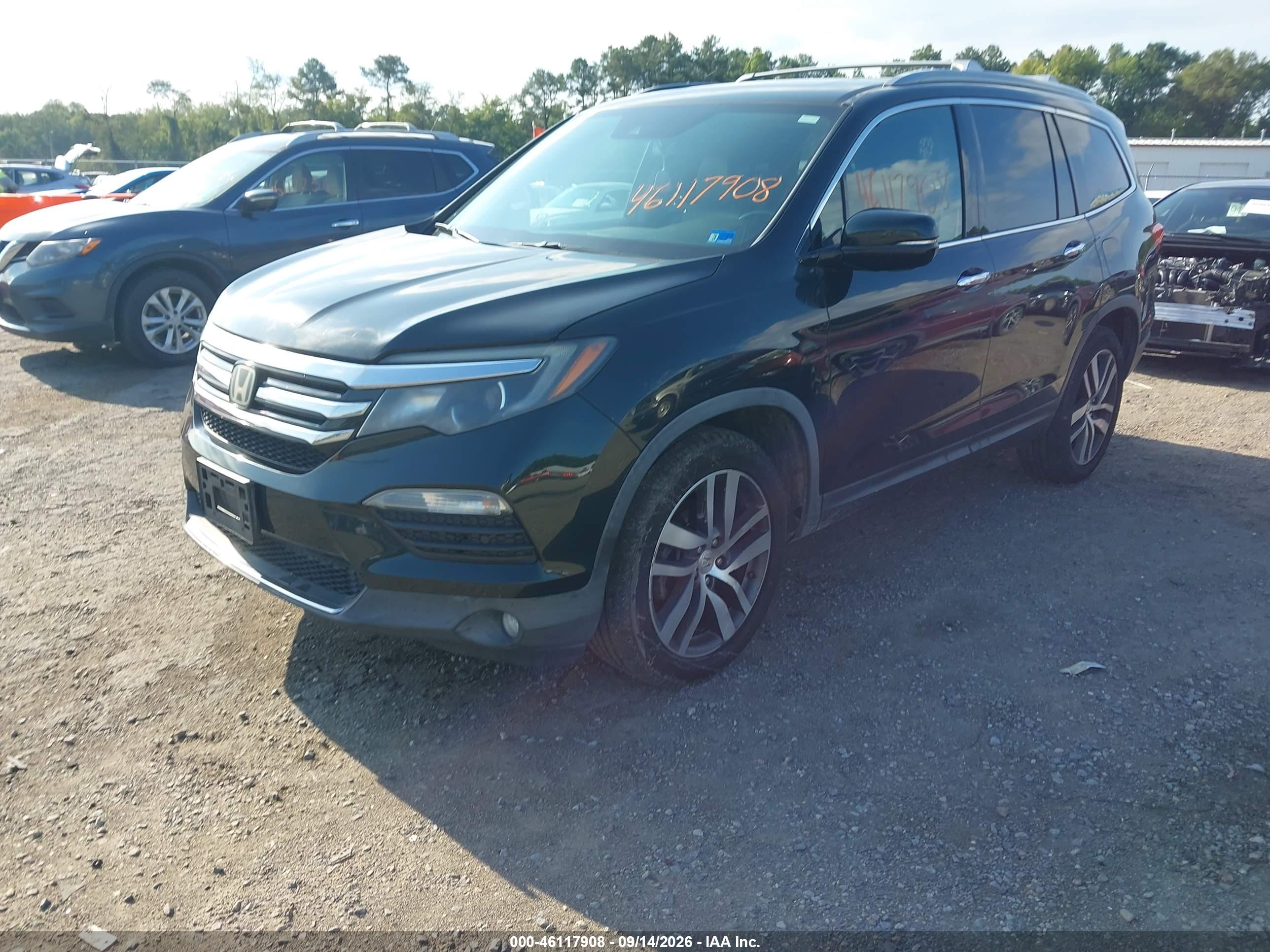 2016 HONDA PILOT TOURING — I2
