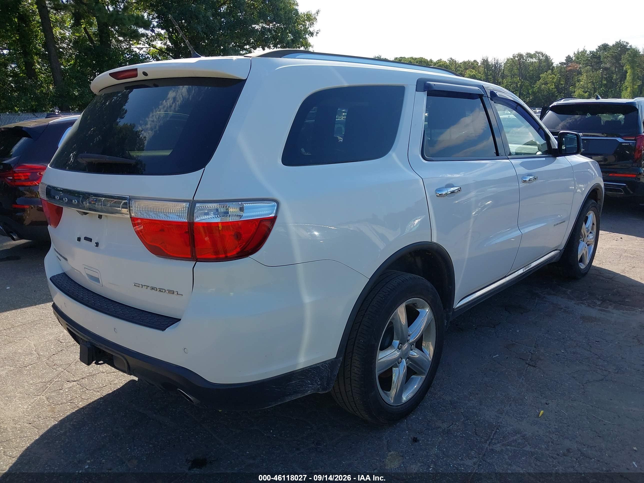 2013 DODGE DURANGO CITADEL