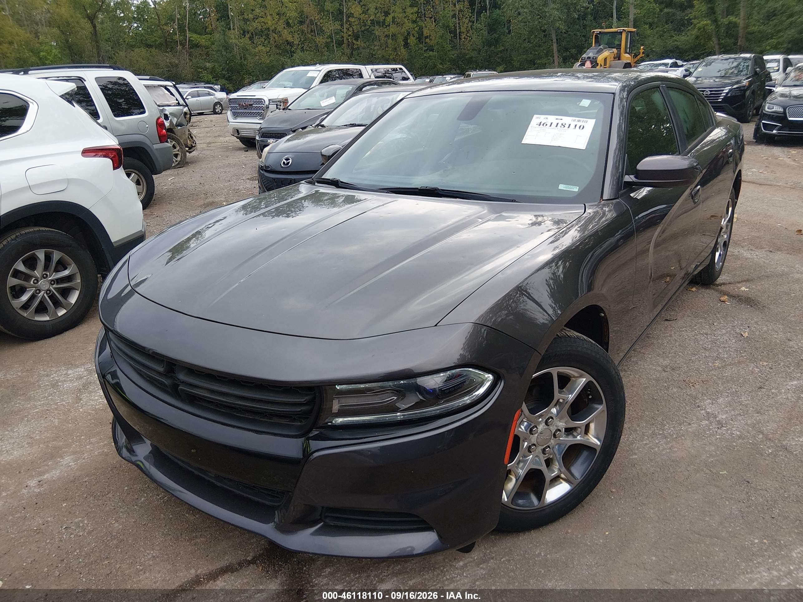 2015 DODGE CHARGER SXT — I2