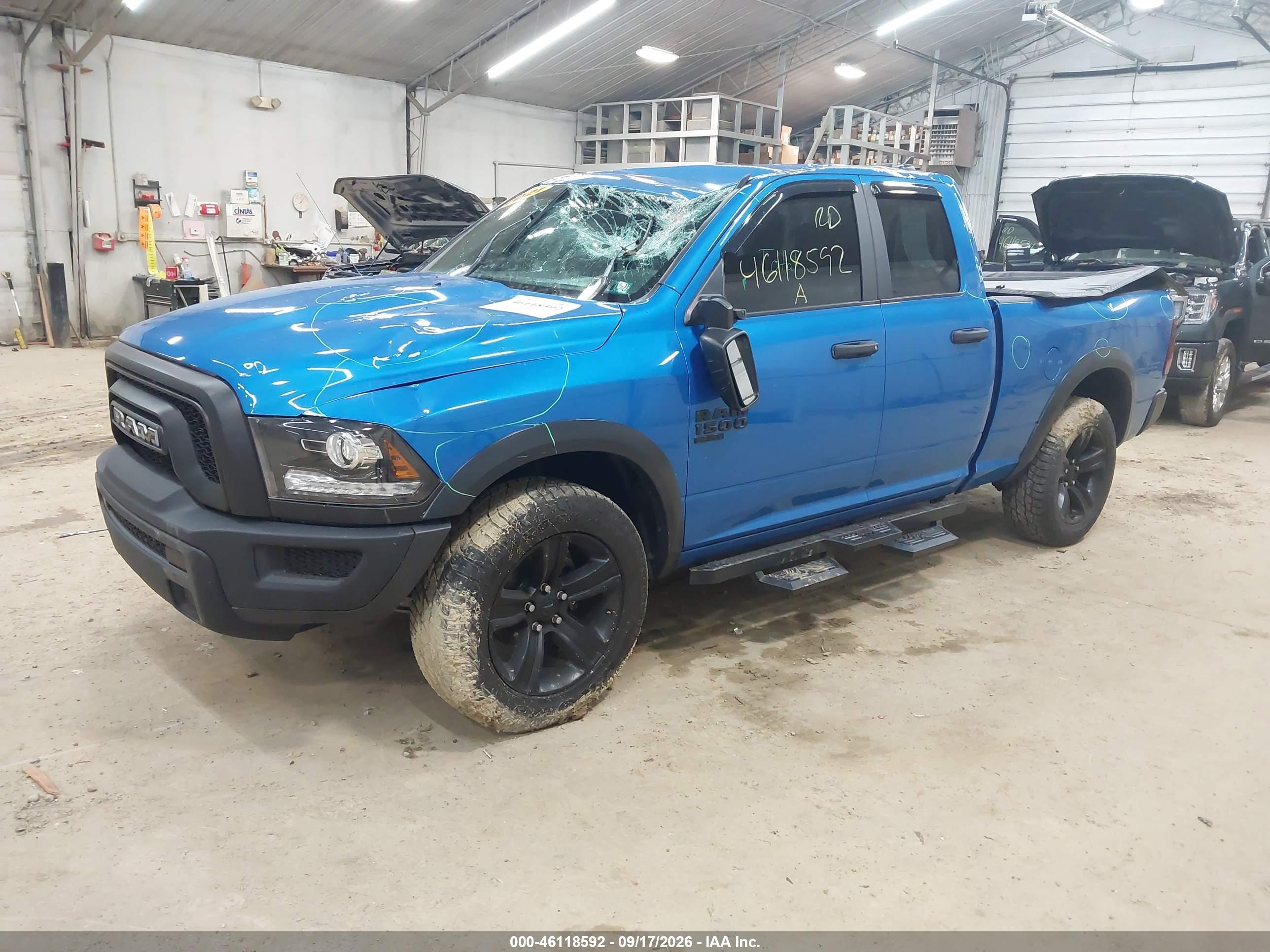 2021 RAM 1500 CLASSIC WARLOCK  4X4 6'4 BOX — I2