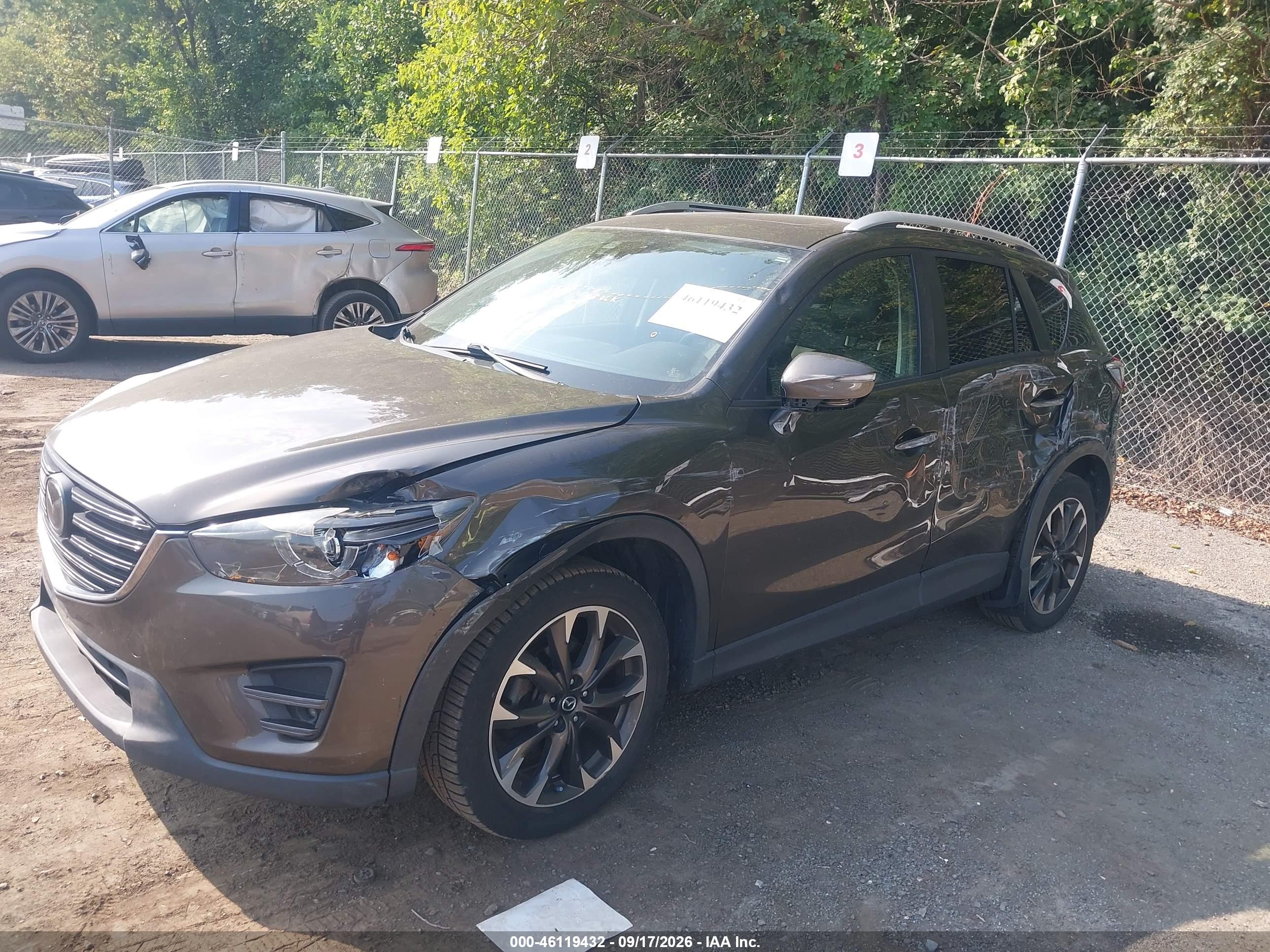 2016 MAZDA CX-5 GRAND TOURING — I2