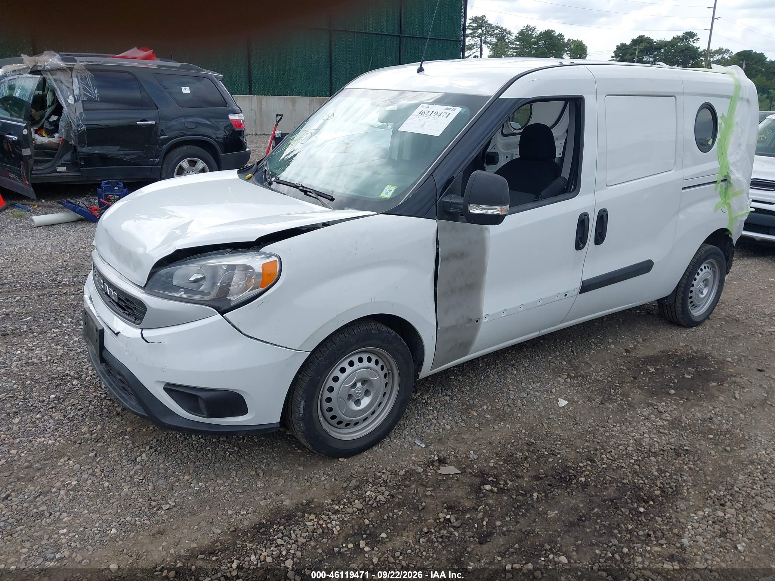 2022 RAM PROMASTER CITY CARGO VAN — I2
