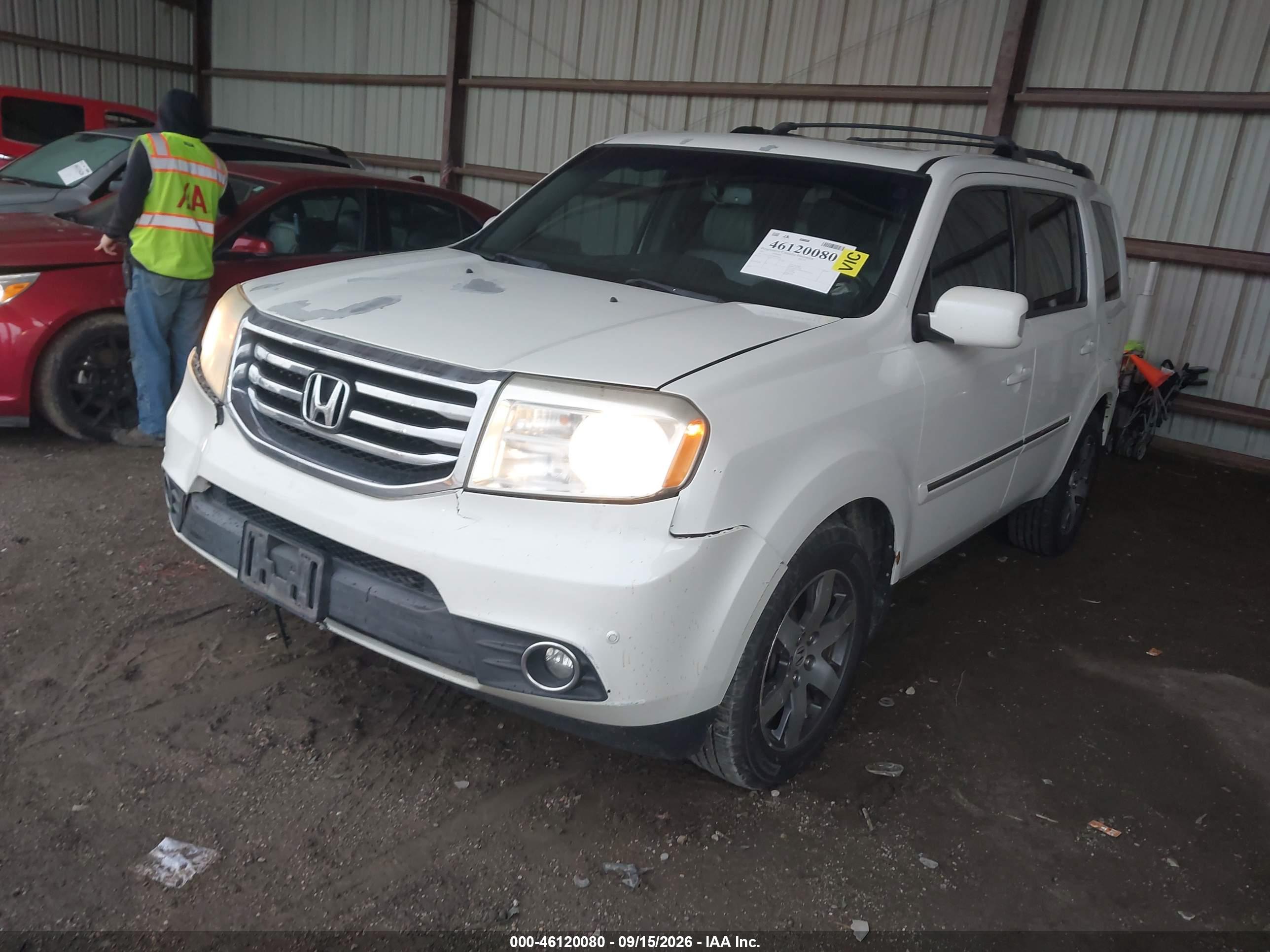 2012 HONDA PILOT TOURING — I2