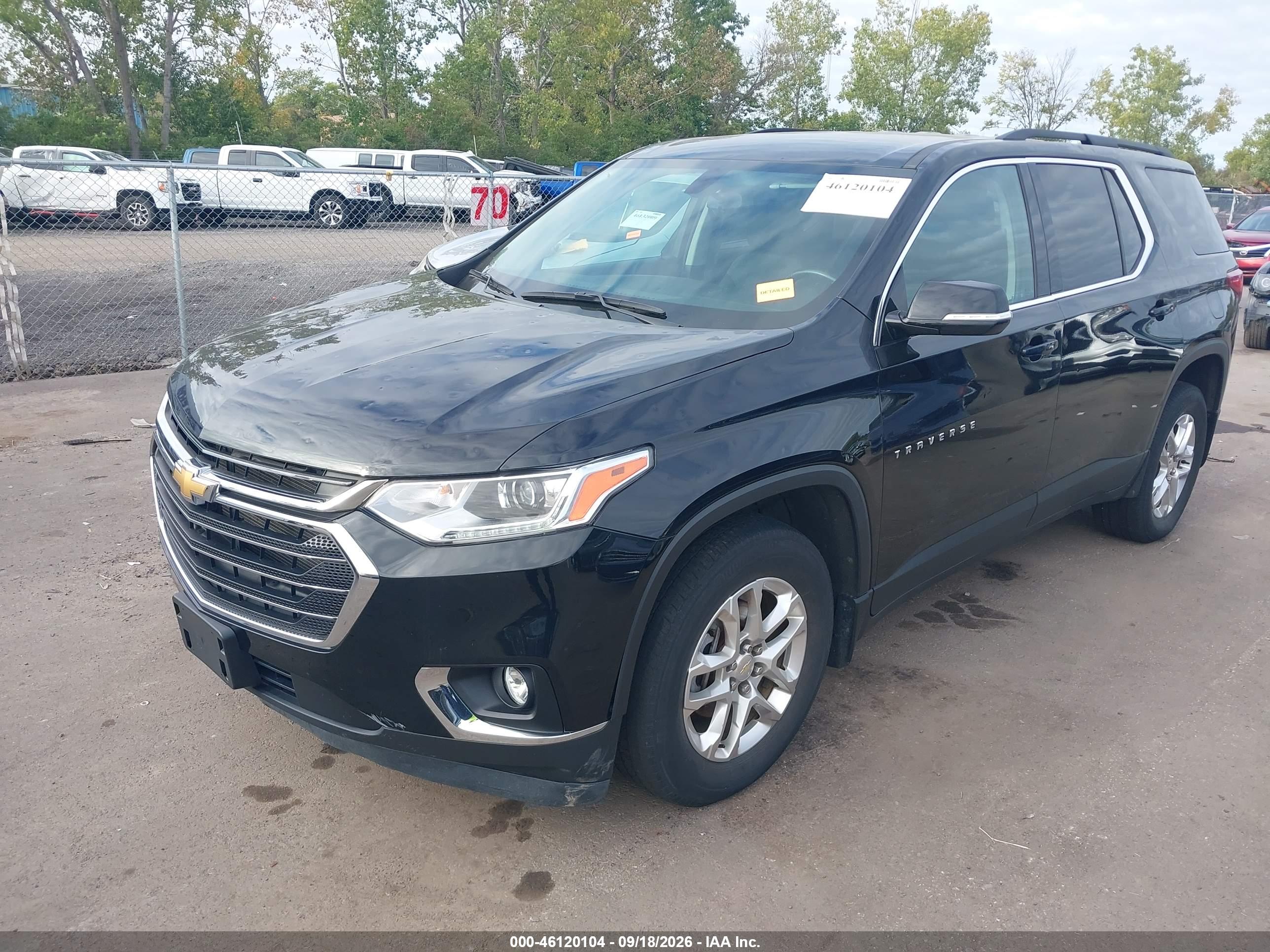 2020 CHEVROLET TRAVERSE AWD LT CLOTH — I2