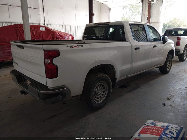 2021 CHEVROLET SILVERADO 1500 4WD  STANDARD BED WT — I4