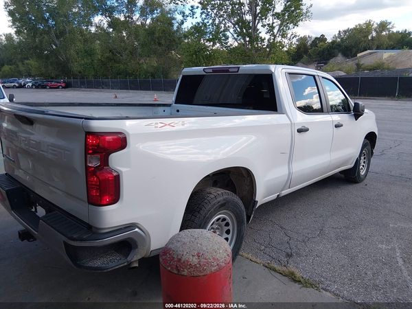 2021 CHEVROLET SILVERADO 1500 4WD  STANDARD BED WT — I4
