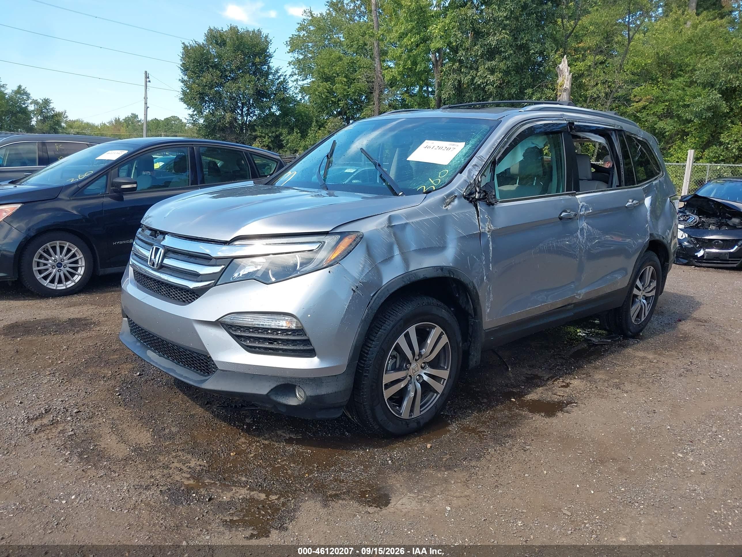 2016 HONDA PILOT EX-L — I2