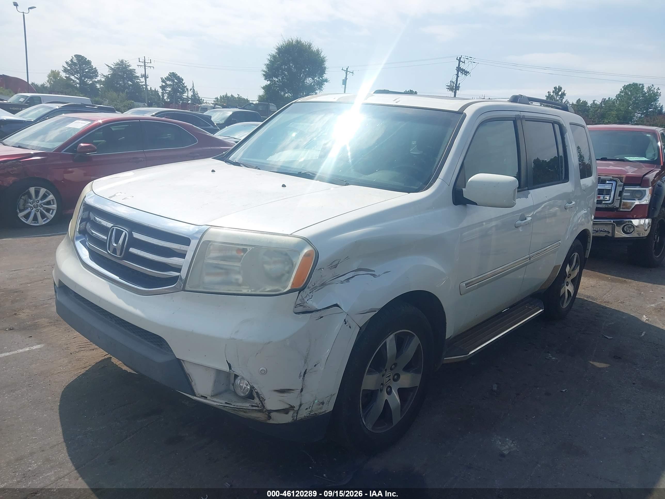 2012 HONDA PILOT TOURING — I2