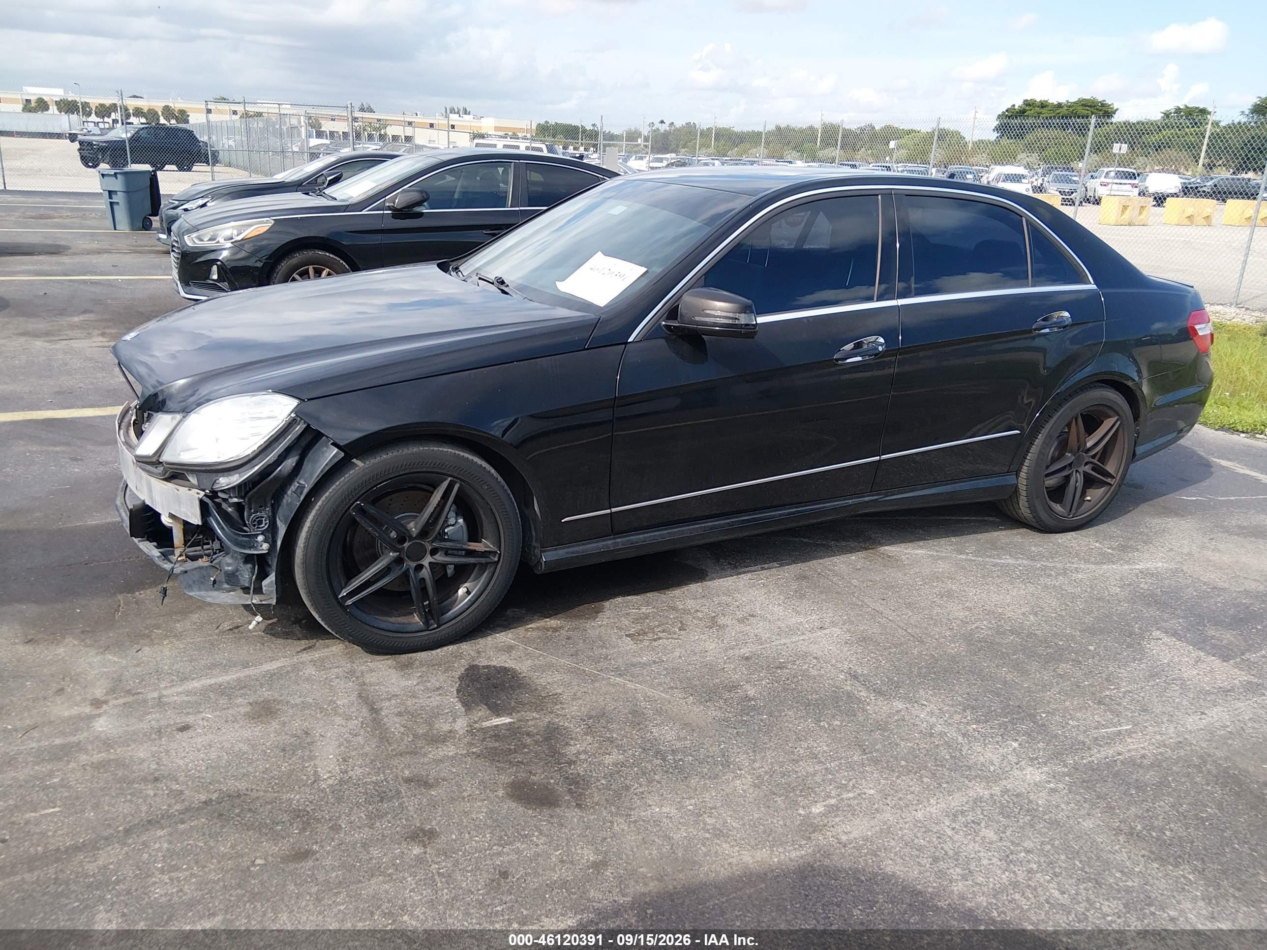 2013 MERCEDES-BENZ E 350 4MATIC — I2