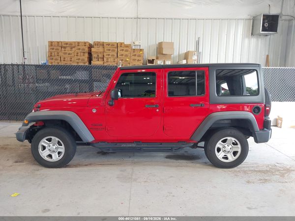 2017 JEEP WRANGLER UNLIMITED SPORT 4X4 — I117