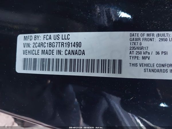 2026 CHRYSLER PACIFICA SELECT — I9