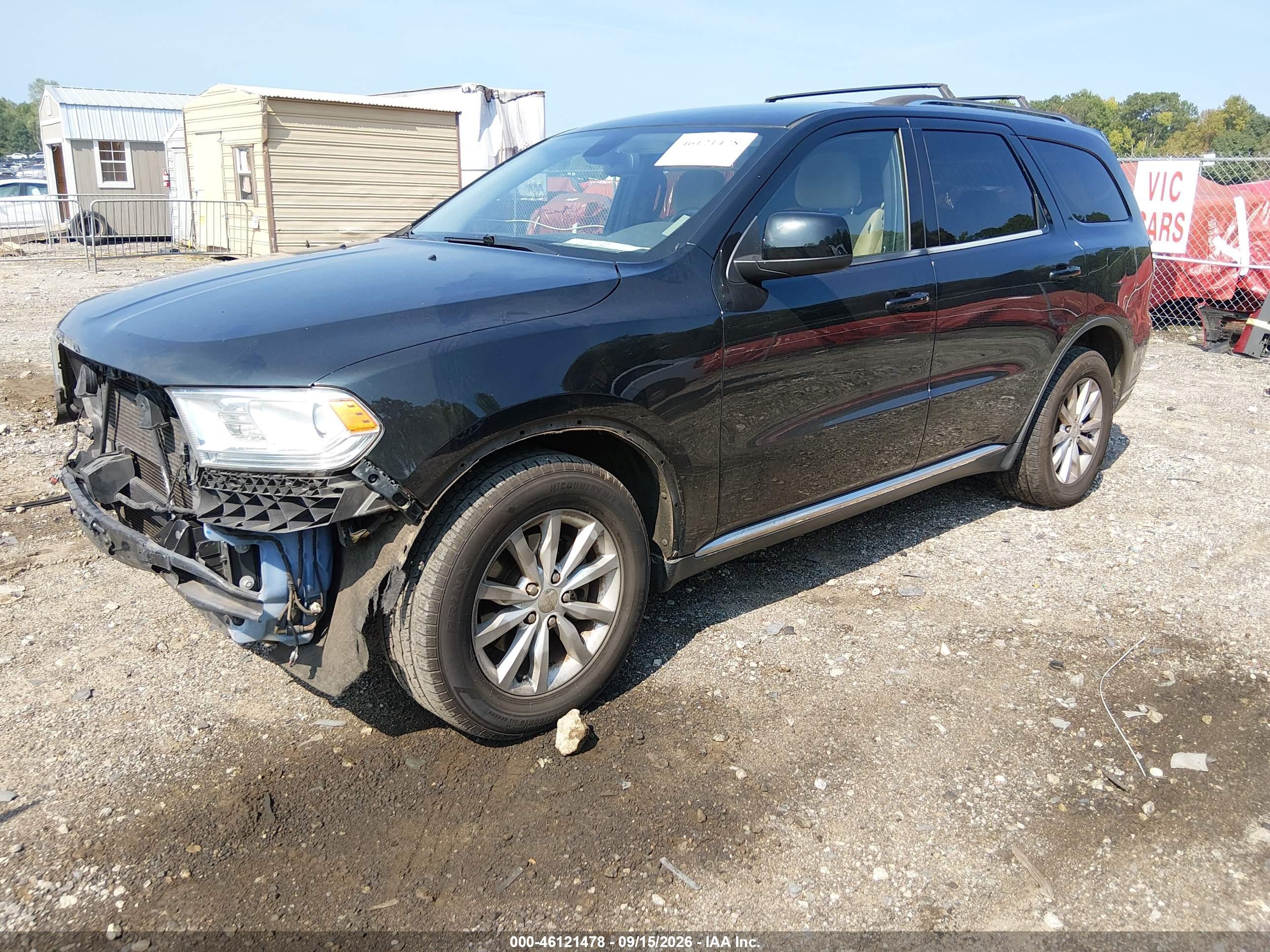 2015 DODGE DURANGO SXT — I2
