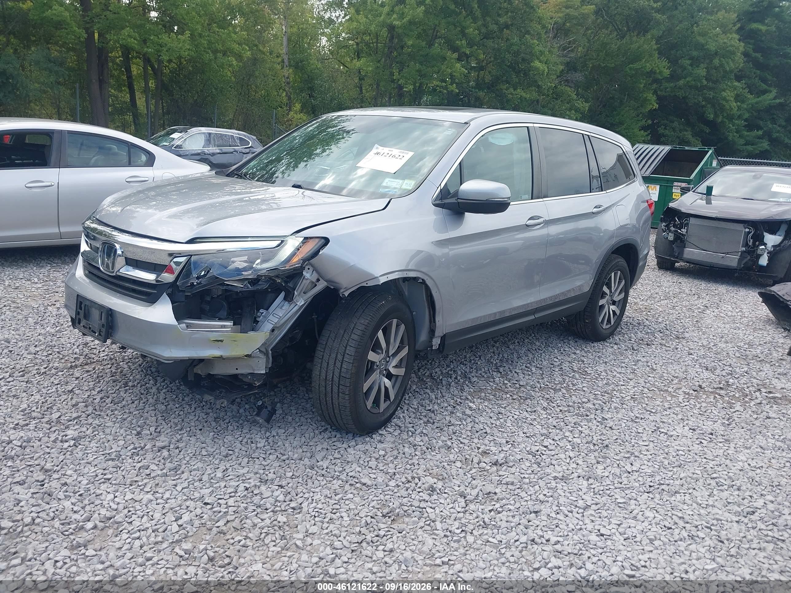 2019 HONDA PILOT EXL — I2