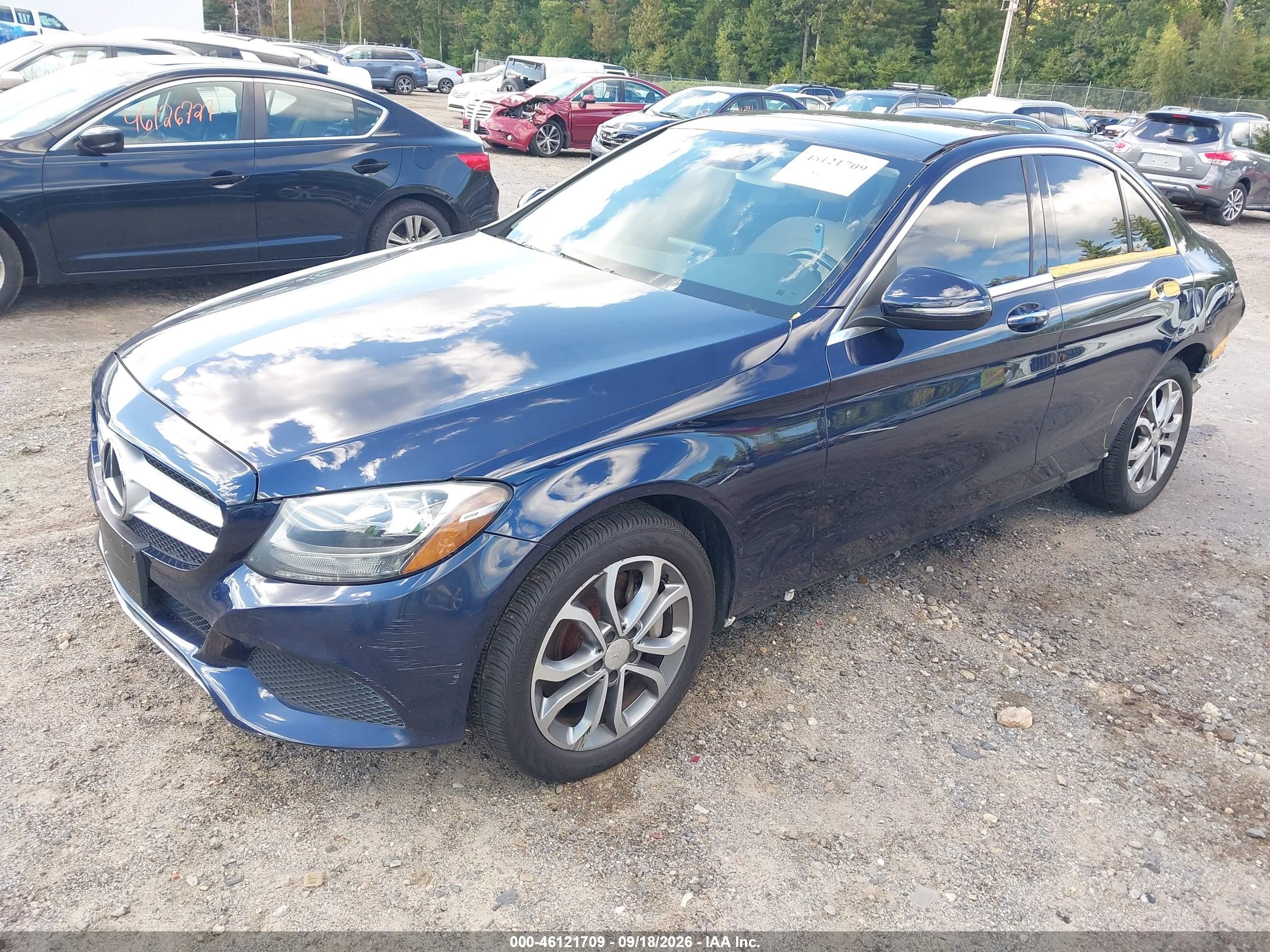2016 MERCEDES-BENZ C 300 4MATIC — I2
