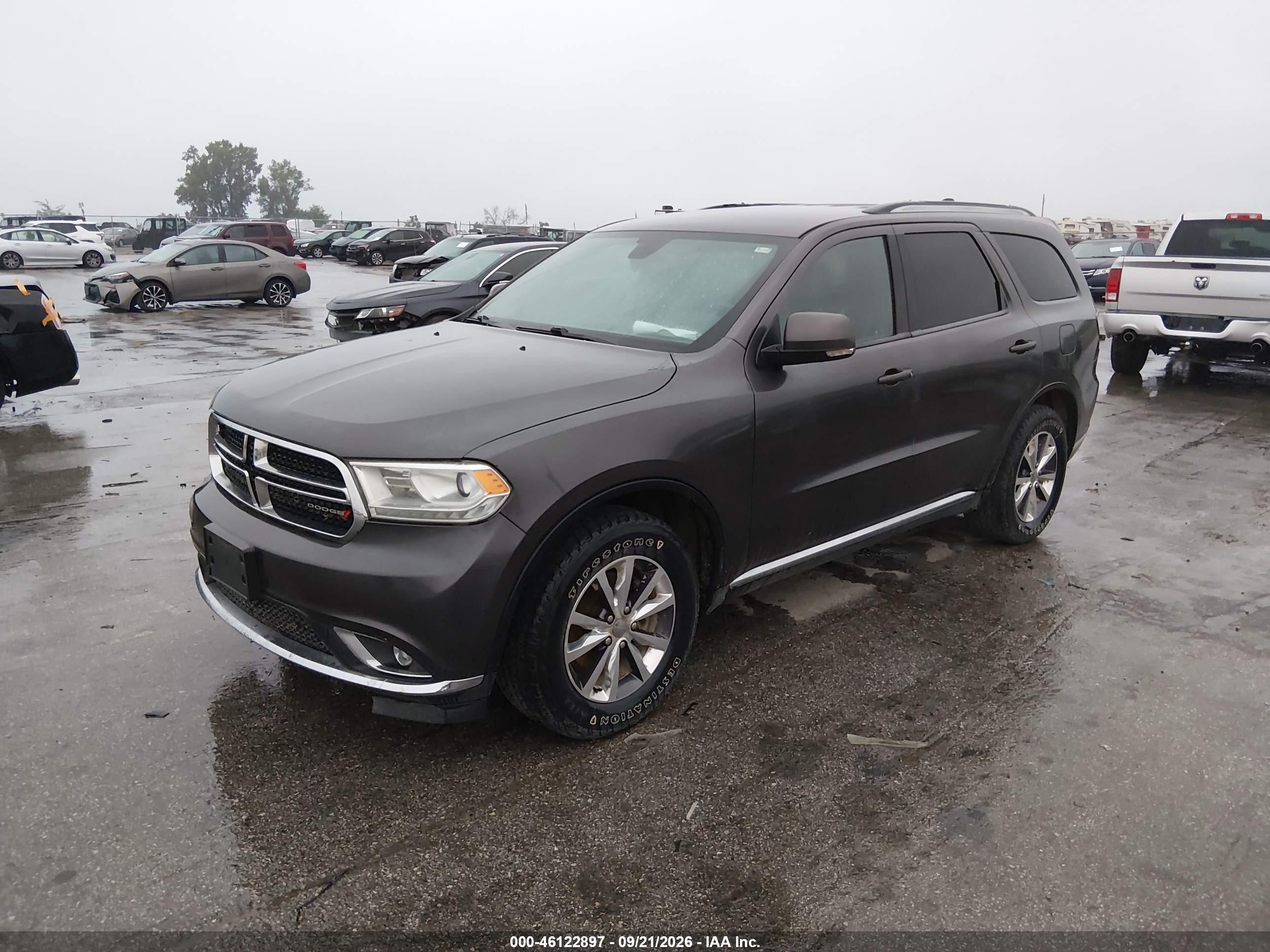 2016 DODGE DURANGO LIMITED — I2