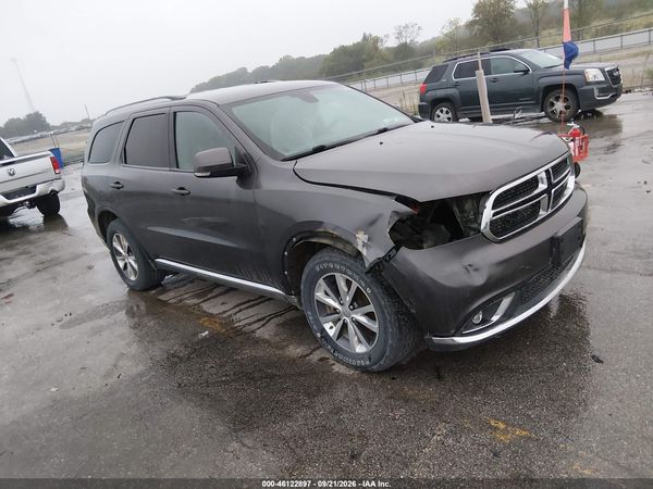 2016 DODGE DURANGO LIMITED — I1