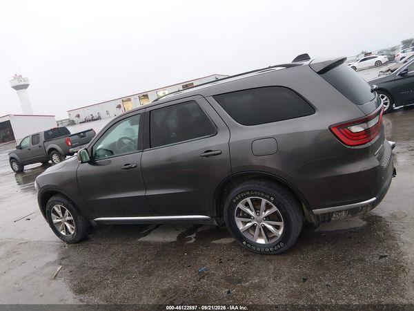2016 DODGE DURANGO LIMITED — I117