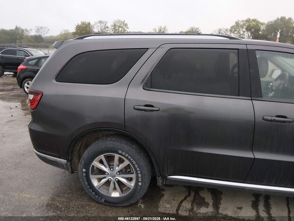 2016 DODGE DURANGO LIMITED — I152