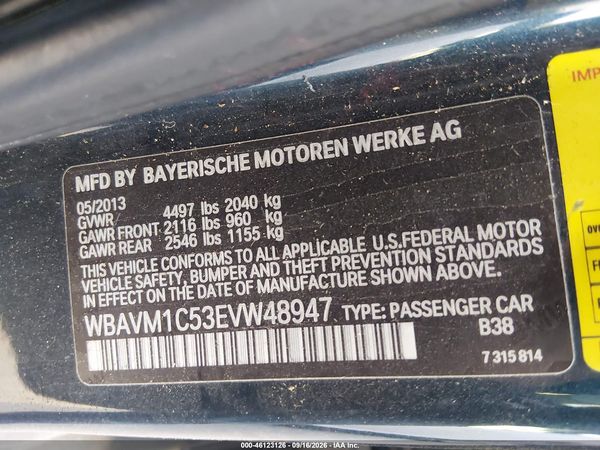 2014 BMW X1 SDRIVE28I — I9