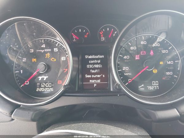 2015 AUDI TT 2.0T