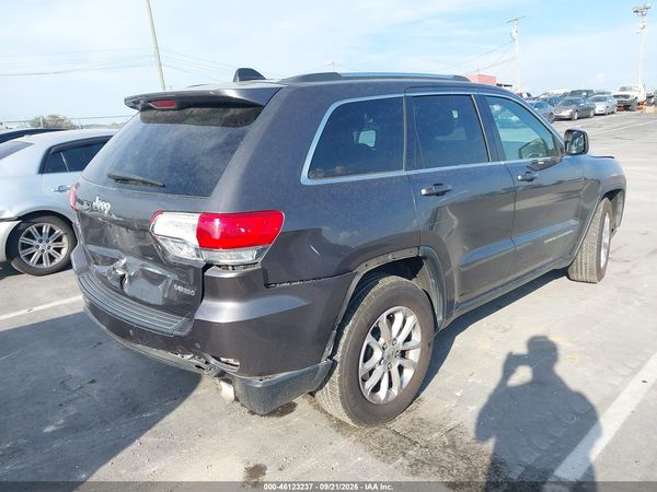 2016 JEEP GRAND CHEROKEE LAREDO — I4
