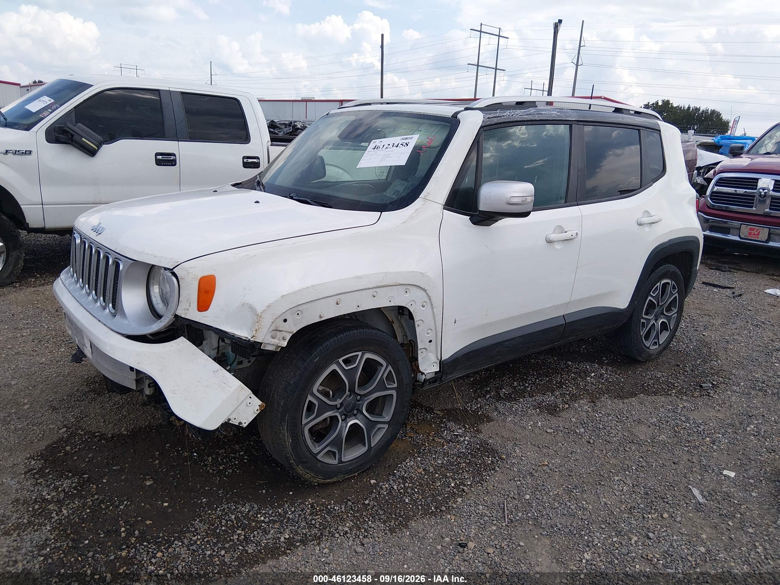 2018 JEEP RENEGADE LIMITED FWD — I2