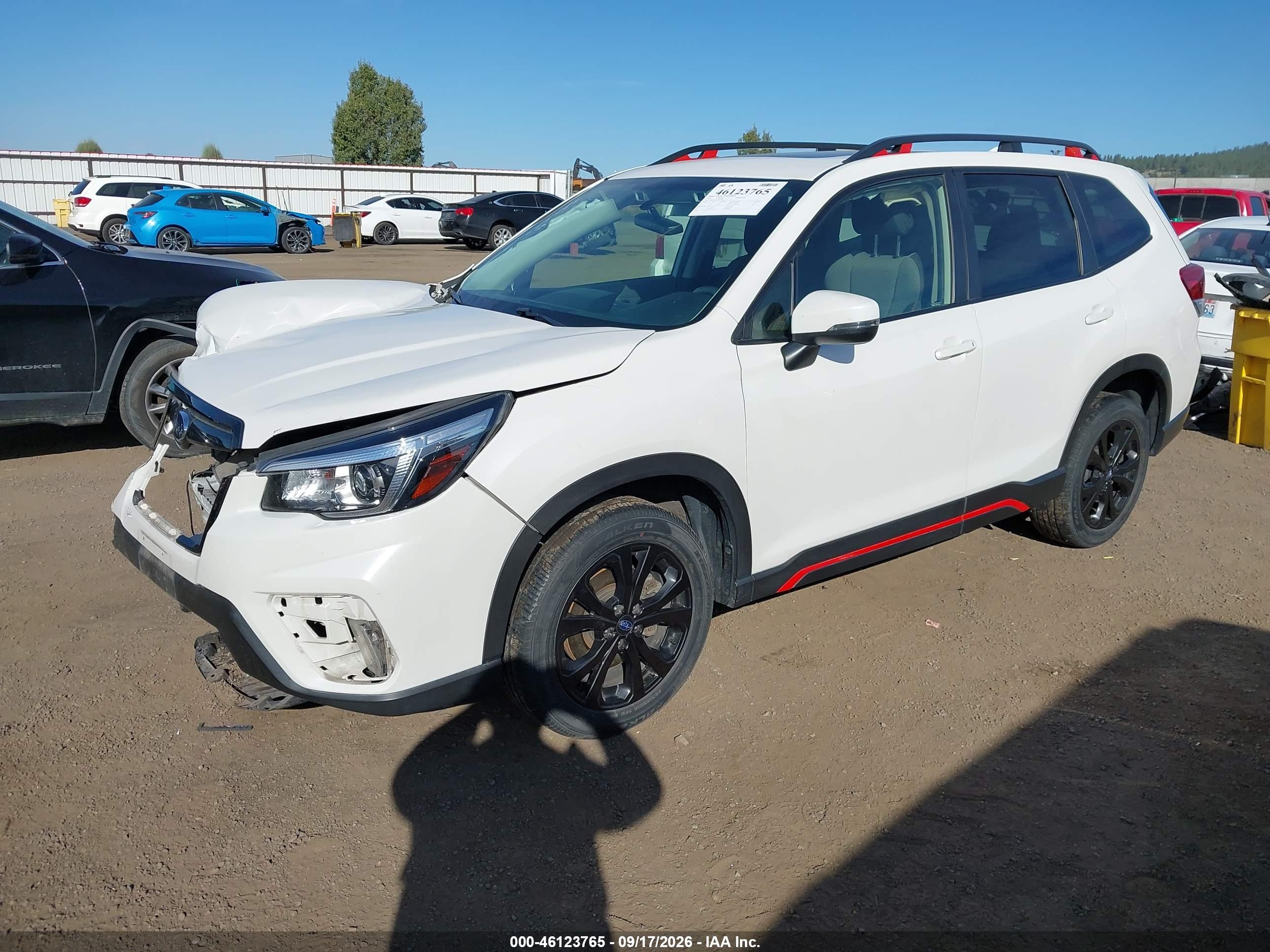 2020 SUBARU FORESTER SPORT — I2