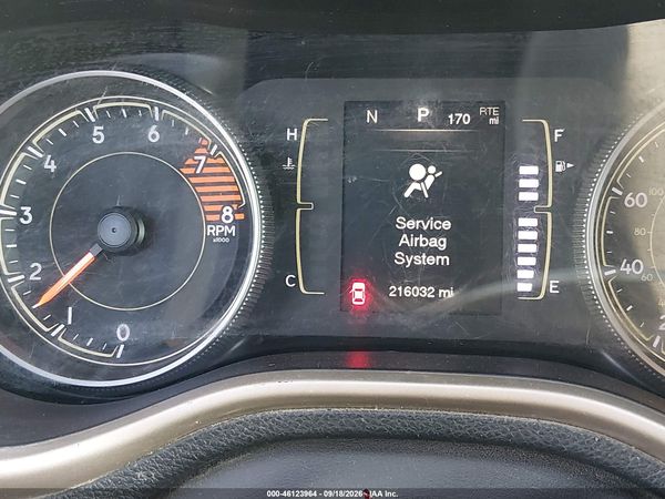 2016 JEEP CHEROKEE LATITUDE — I118