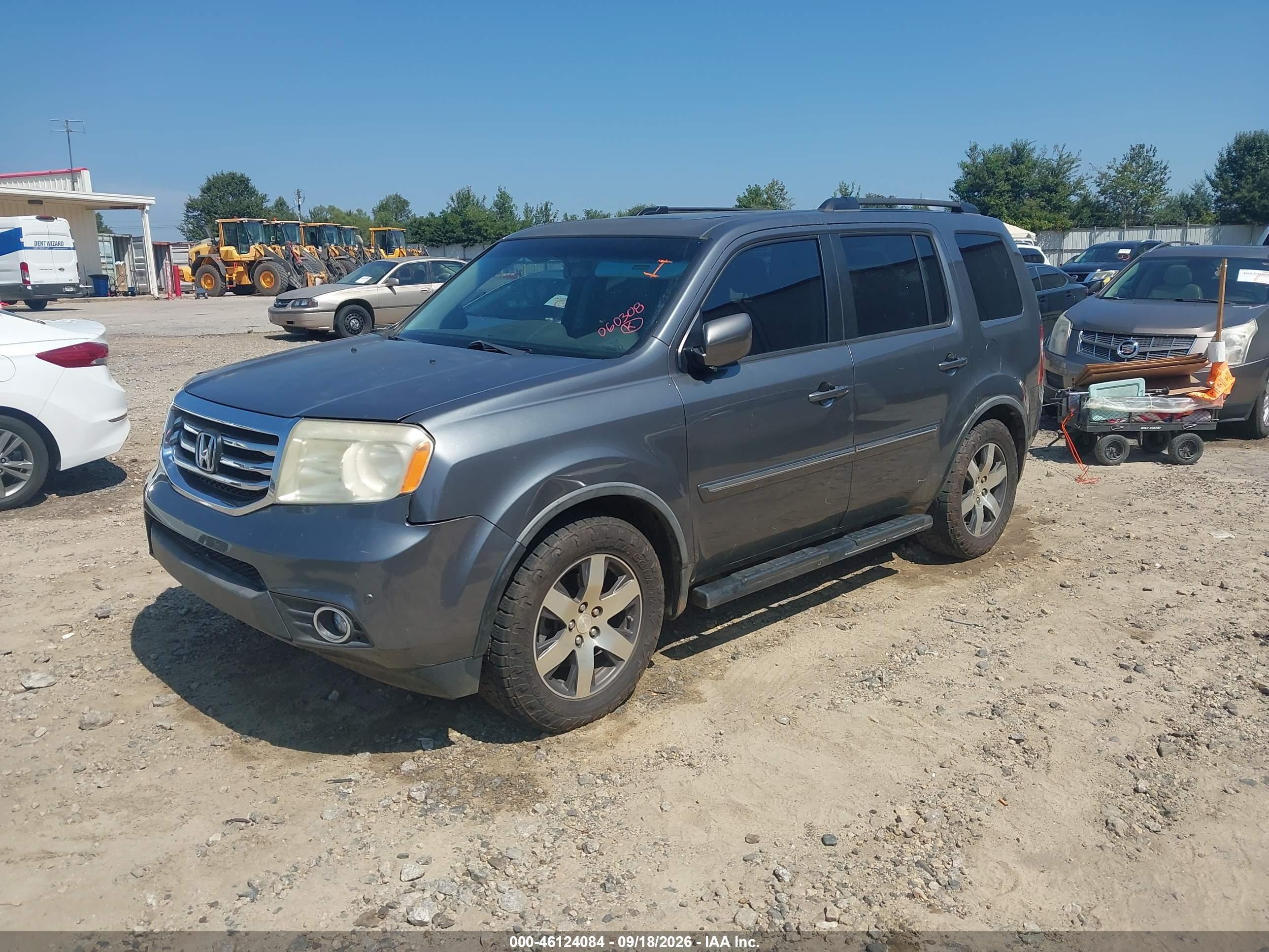 2012 HONDA PILOT TOURING — I2