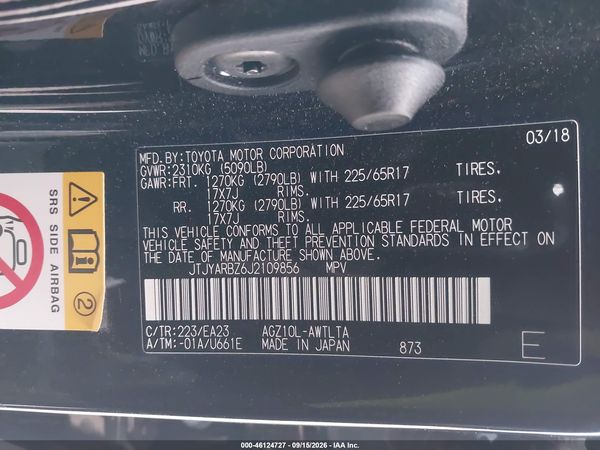 2018 LEXUS NX 300 300 Luxury — I9