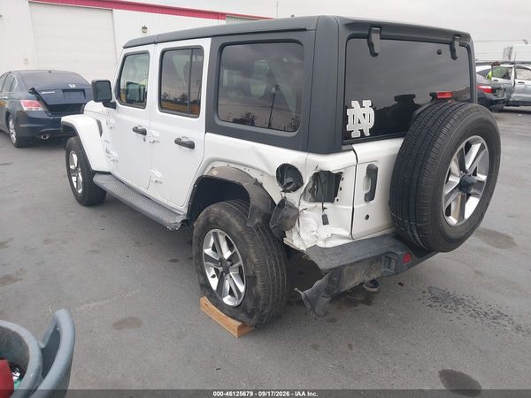 2019 JEEP WRANGLER UNLIMITED SAHARA 4X4 — I3