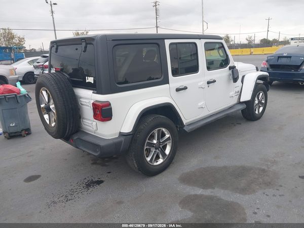2019 JEEP WRANGLER UNLIMITED SAHARA 4X4 — I4